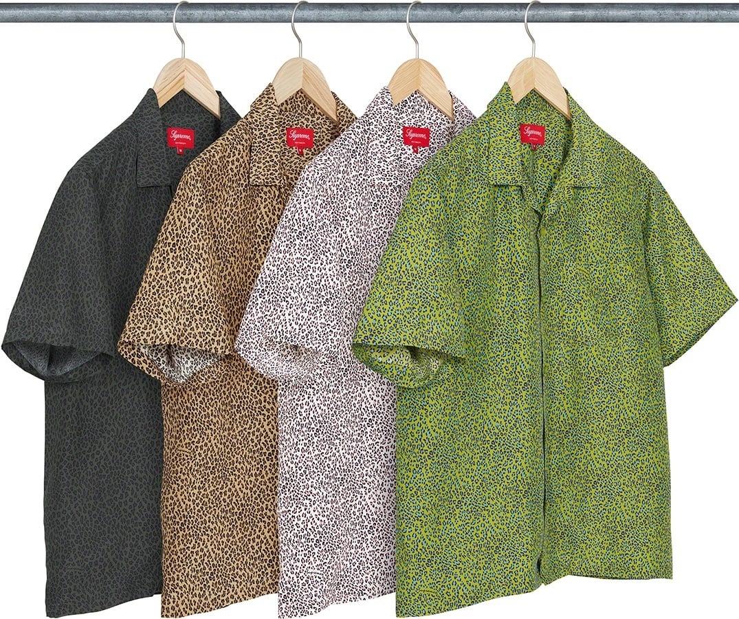 Leopard Silk S/S Shirt